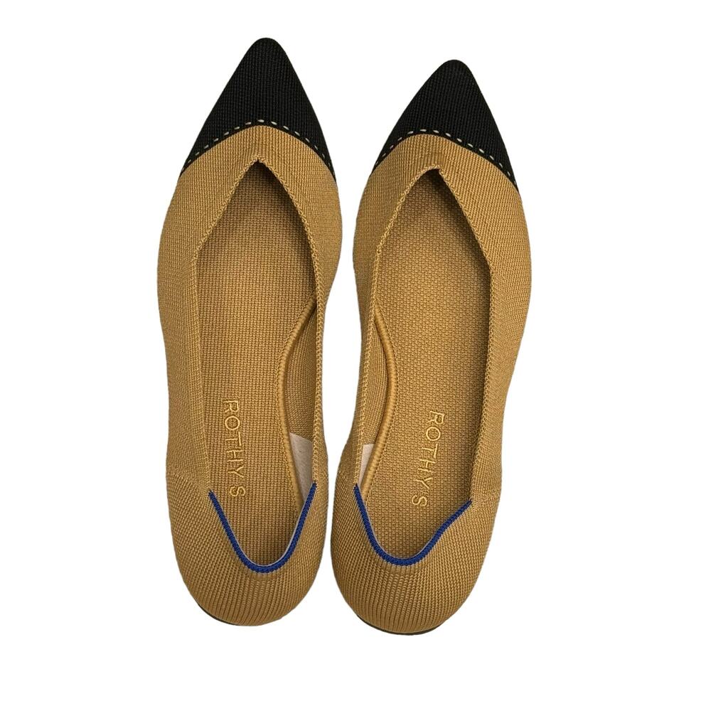 Rothy's Camel Captoe The Point Ii Comfortable Poi… - image 7